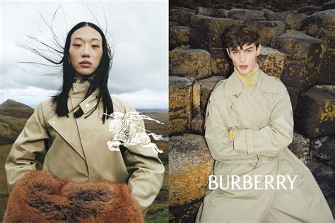 burberry the impression campaign.